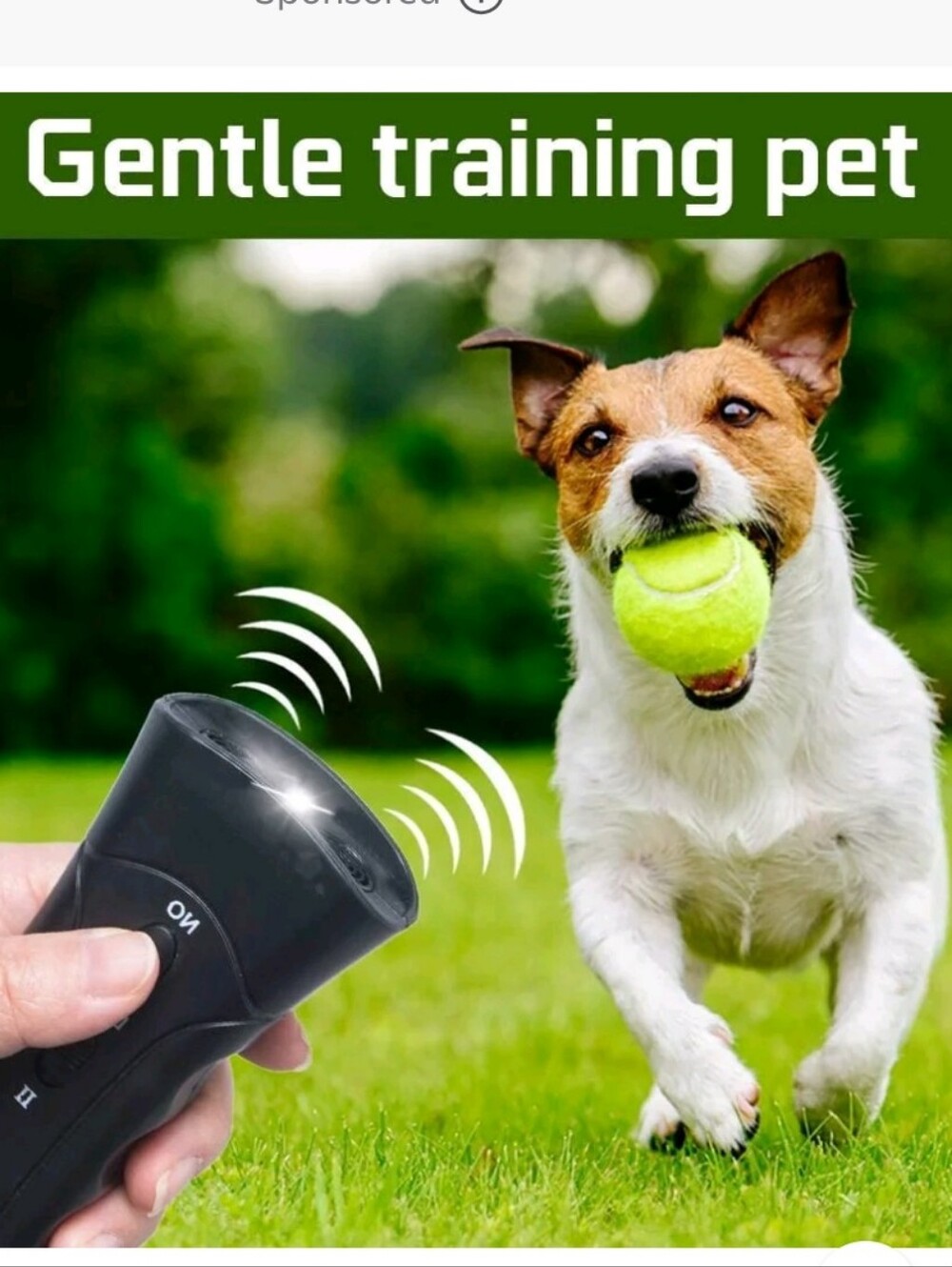 DOG Barking Control Silencer Ultrasonic Trainer NWT